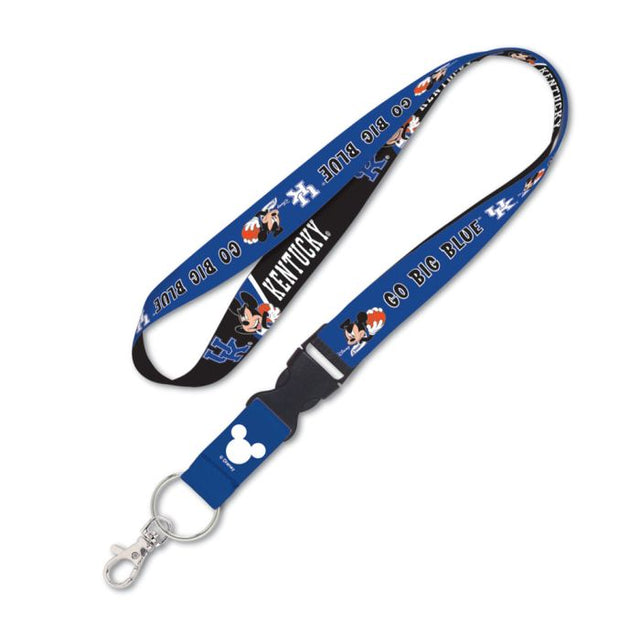 Kentucky Wildcats / Disney MICKEY MOUSE BASKETBALL Lanyard w/detachable buckle 1"