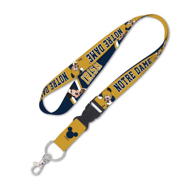 Notre Dame Fighting Irish / Disney Lanyard w/detachable buckle 1"