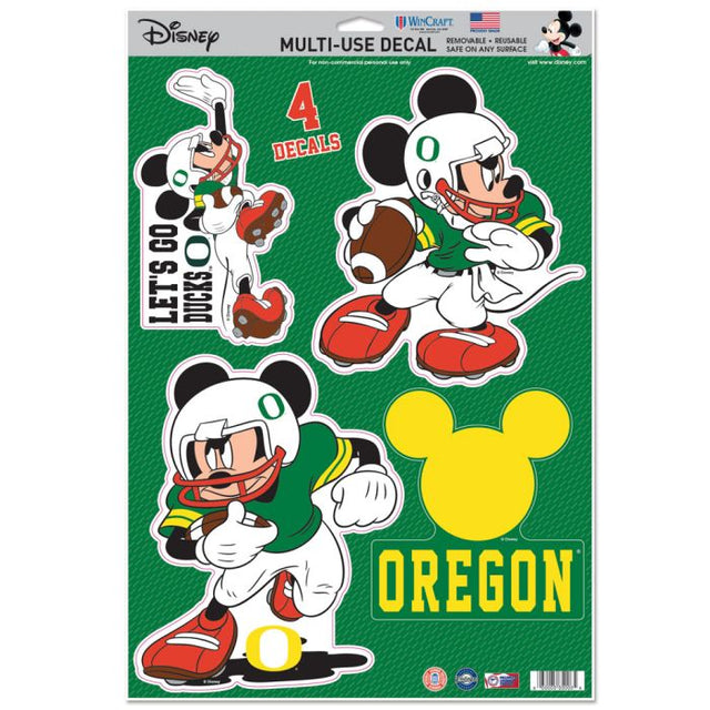 Oregon Ducks / Disney MICKEY Multi-Use Decal 11" x 17"