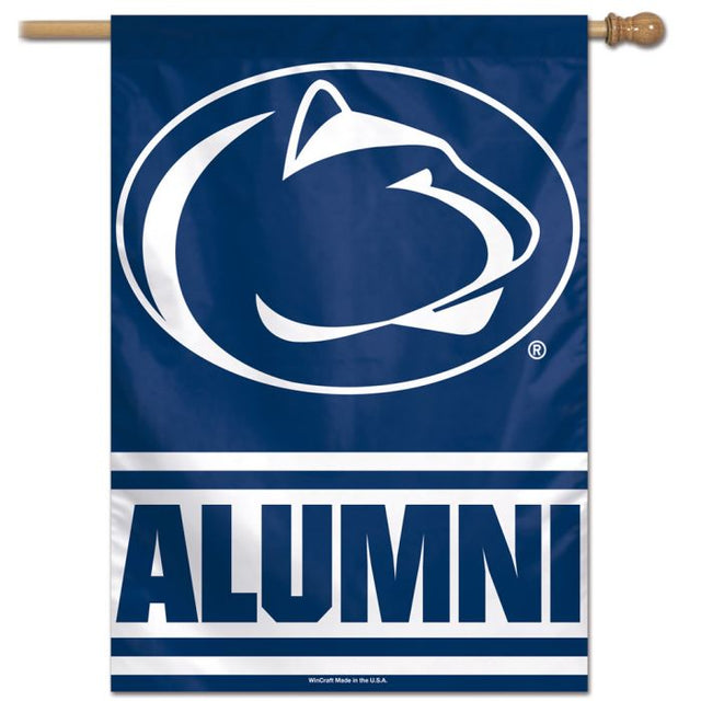 Bandera vertical de los Penn State Nittany Lions de 28" x 40"