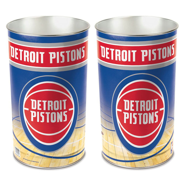 Detroit Pistons Wastebasket 15"