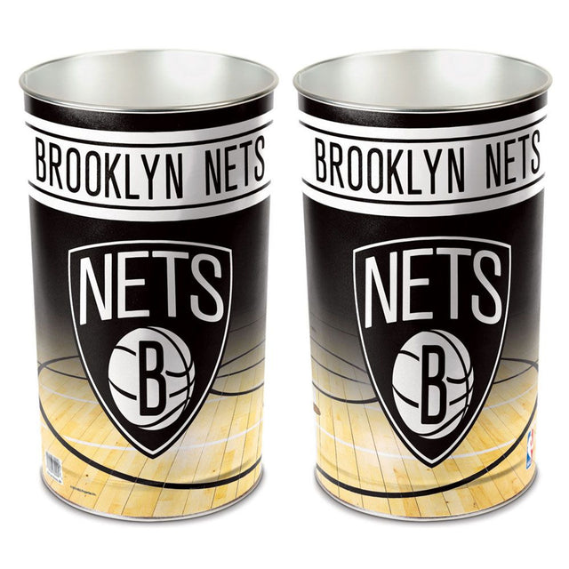 Brooklyn Nets Wastebasket 15"