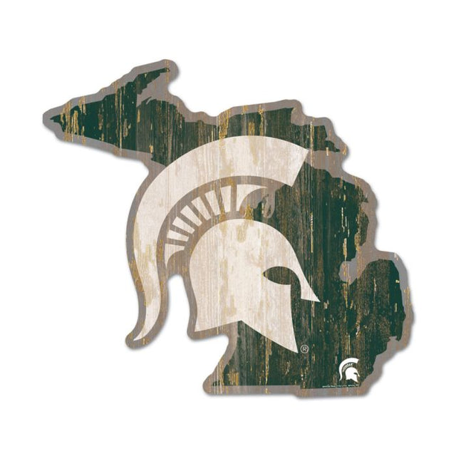 Michigan State Spartans STATE SHAPE