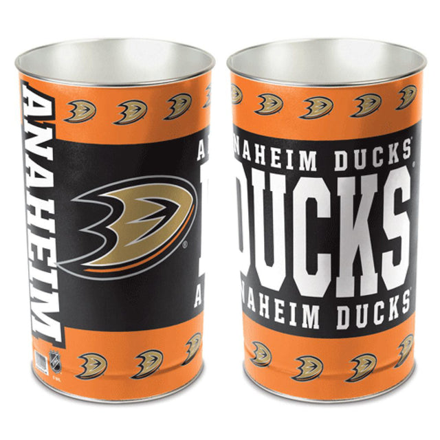 Papelera de 15" de los Anaheim Ducks