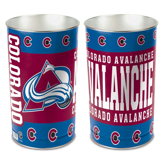 Colorado Avalanche Wastebasket 15"