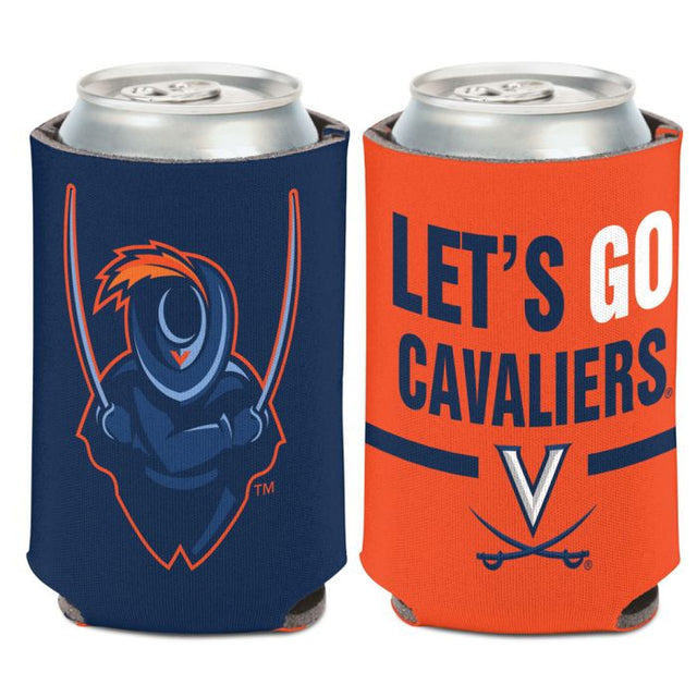 Enfriador de lata SLOGAN de Virginia Cavaliers de 12 oz.