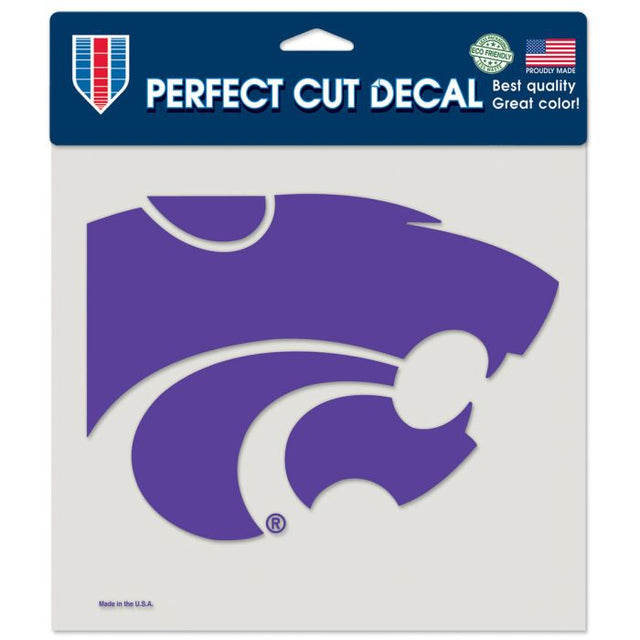 Kansas State Wildcats Perfect Cut Color Decal 8" x 8"