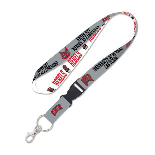 UNLV Rebels Lanyard w/detach. buckle 3/4"