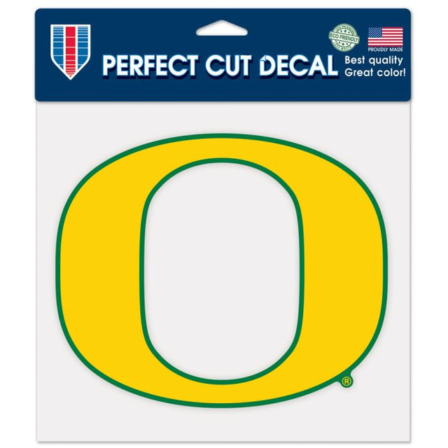 Oregon Ducks Perfect Cut Color Decal 8" x 8"