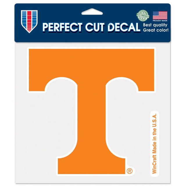 Tennessee Volunteers Perfect Cut Color Decal 8" x 8"