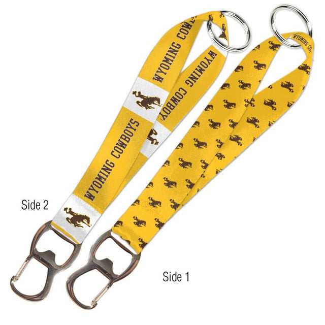 Wyoming Cowboys Keystrap Bottle Opener