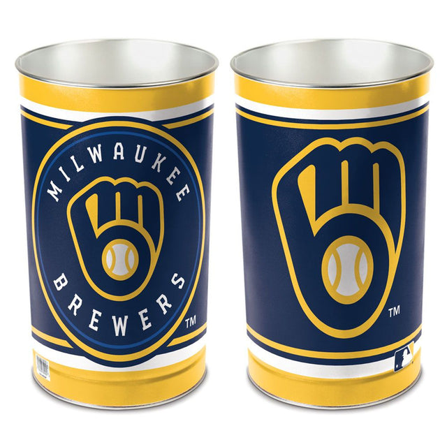 Milwaukee Brewers Wastebasket 15"