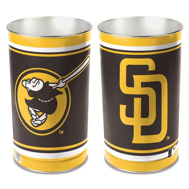 San Diego Padres Wastebasket 15"