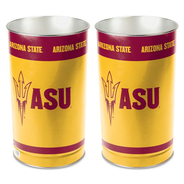 Arizona State Sun Devils Wastebasket - tapered 15"H