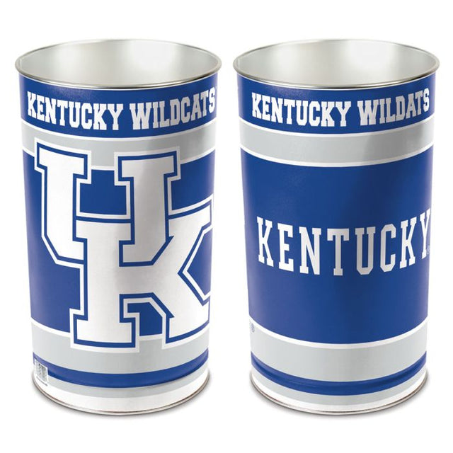 Kentucky Wildcats Wastebasket - tapered 15"H