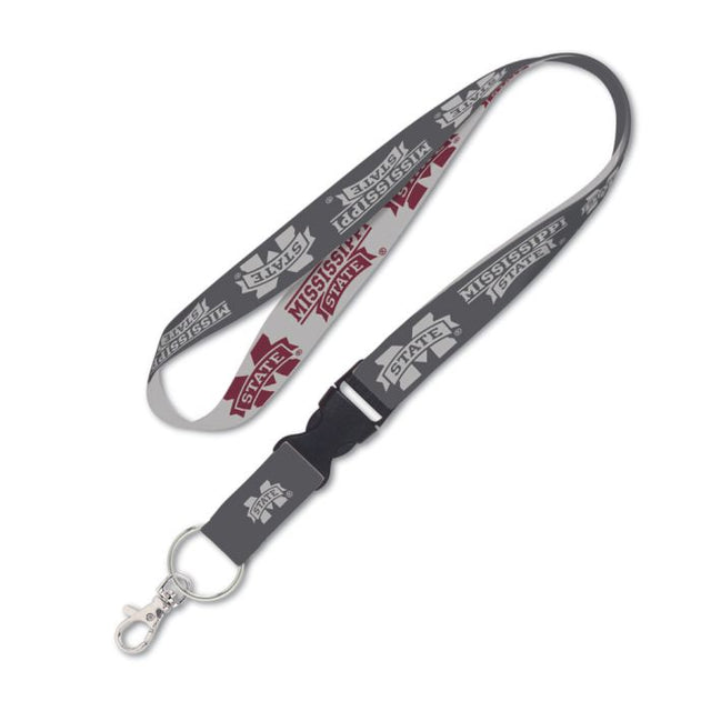 Mississippi State Bulldogs Lanyard w/detachable buckle 1"