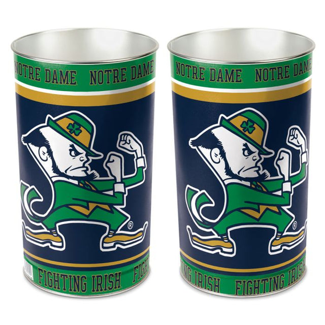 Notre Dame Fighting Irish FIGHTING IRISH Wastebasket - tapered 15"H