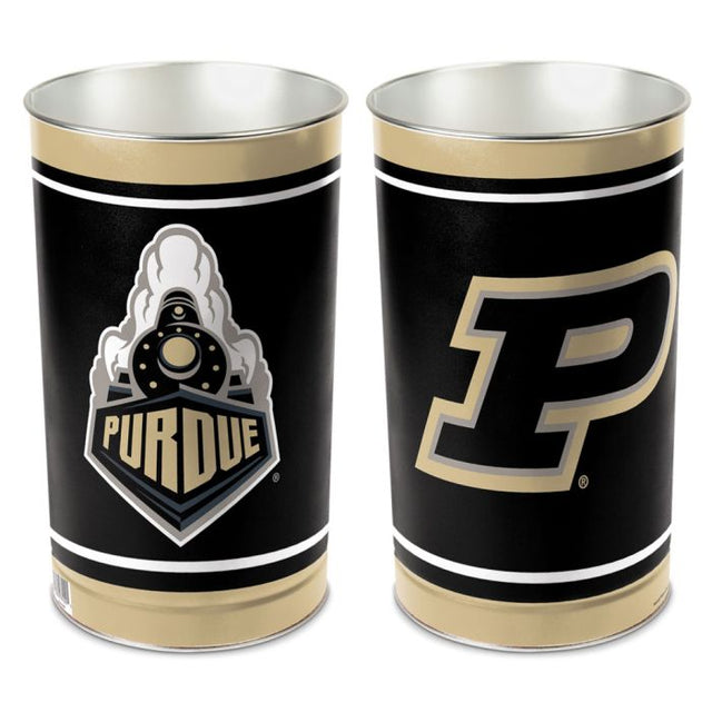 Papelera de Purdue Boilermakers, cónica, 15" de alto