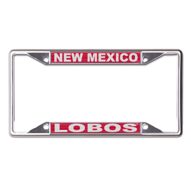 New Mexico Lobos Lic Plt Frame S/S Printed