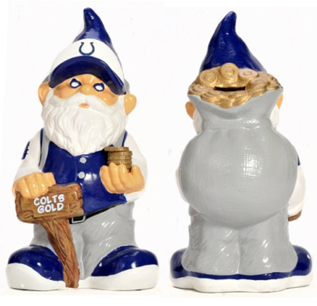 Indianapolis Colts Garden Gnome - Coin Bank CO