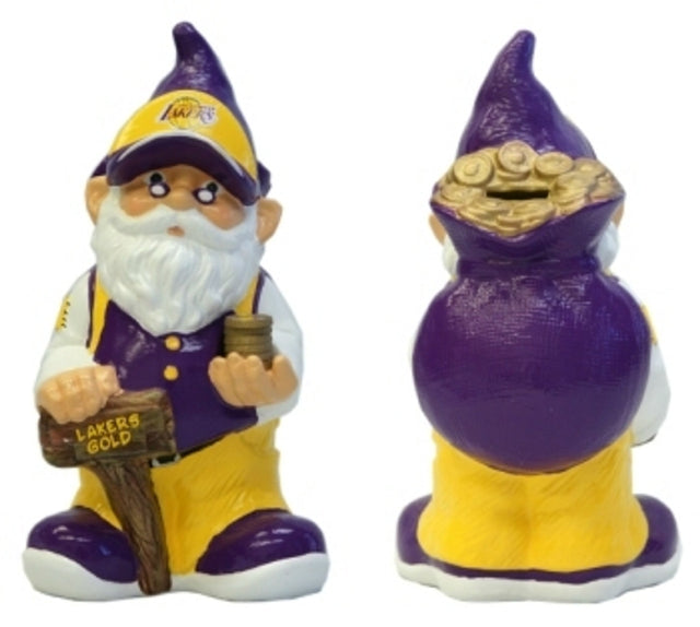 Los Angeles Lakers Garden Gnome - Coin Bank CO