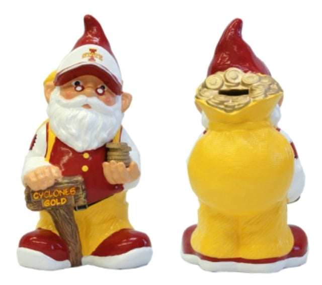 Iowa State Cyclones Garden Gnome - Coin Bank CO