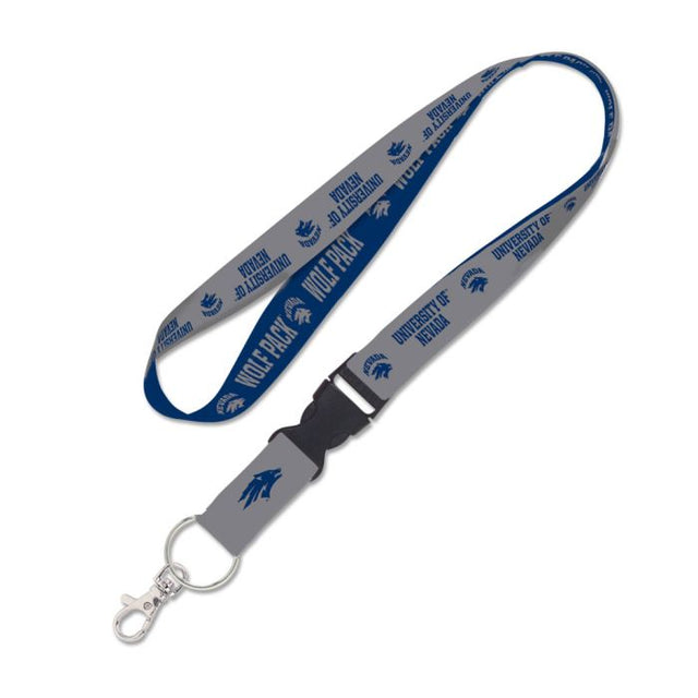 Nevada Wolf Pack Lanyard w/detachable buckle 1"