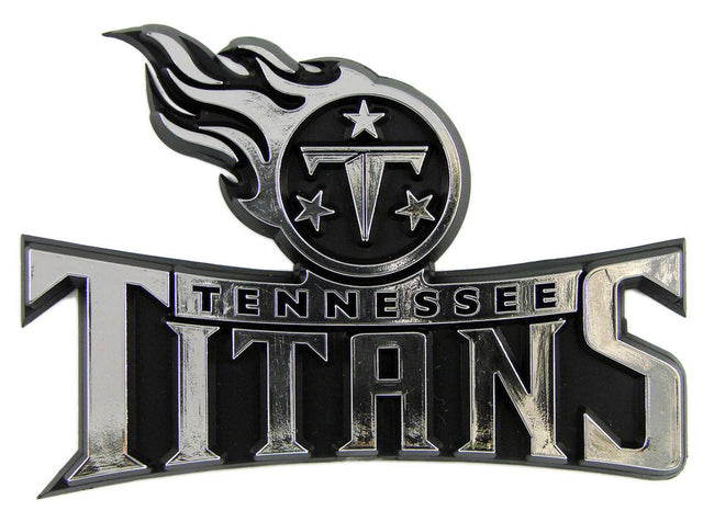 Emblema para automóvil de los Tennessee Titans, color plateado