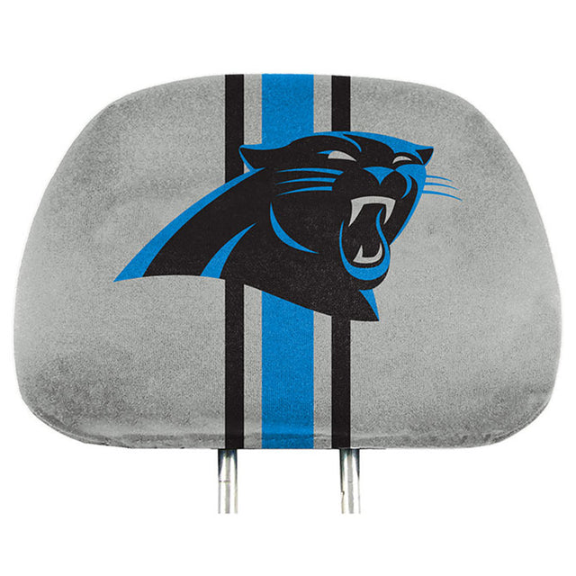 Fundas para reposacabezas de los Carolina Panthers con estampado completo