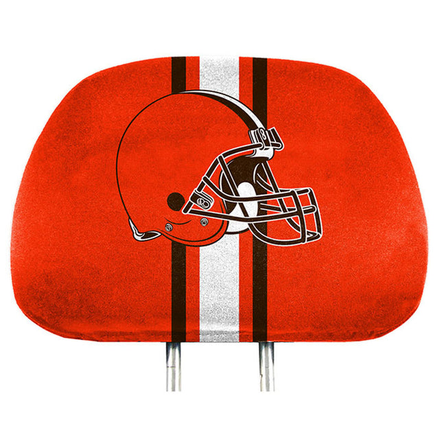 Fundas para reposacabezas de los Cleveland Browns con estampado completo