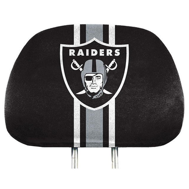 Fundas para reposacabezas de Los Vegas Raiders con estampado completo