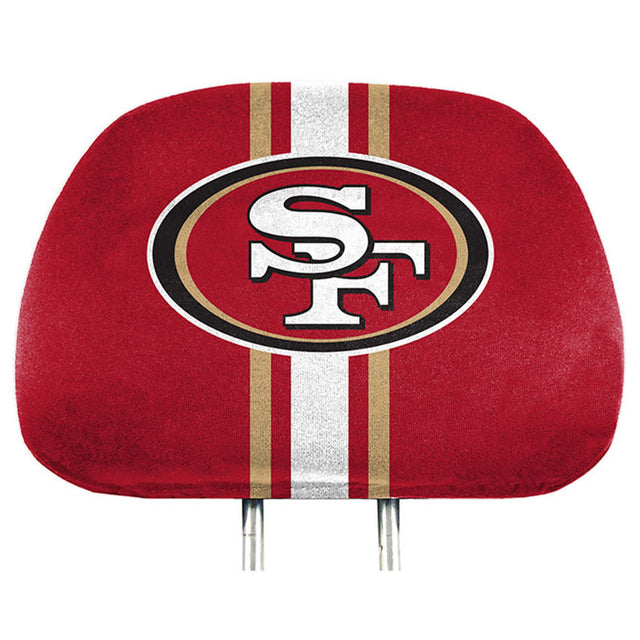 Fundas para reposacabezas de los San Francisco 49ers con estampado completo