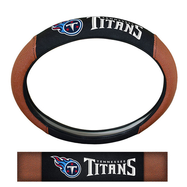 Funda para volante de Tennessee Titans: piel de cerdo de primera calidad