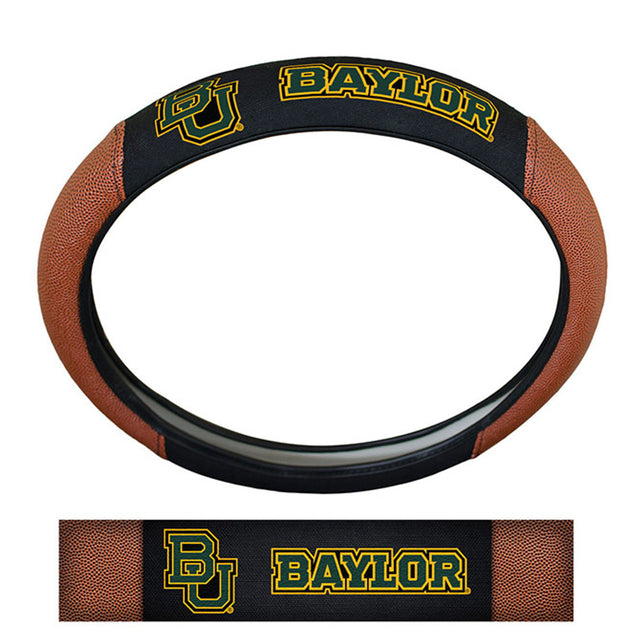 Baylor Bears Steering Wheel Cover - Premium Pigskin