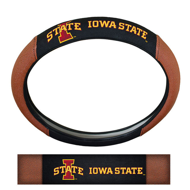 Funda para volante de Iowa State Cyclones: piel de cerdo de primera calidad