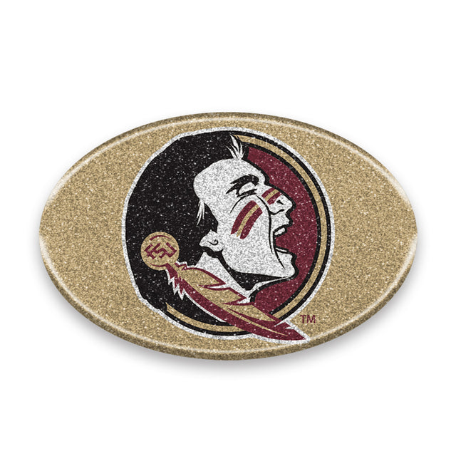 Emblema para automóvil de los Florida State Seminoles: color ovalado brillante