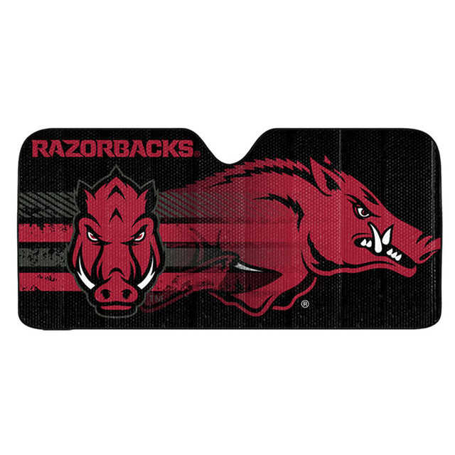 Parasol para automóvil Arkansas Razorbacks de 59 x 27