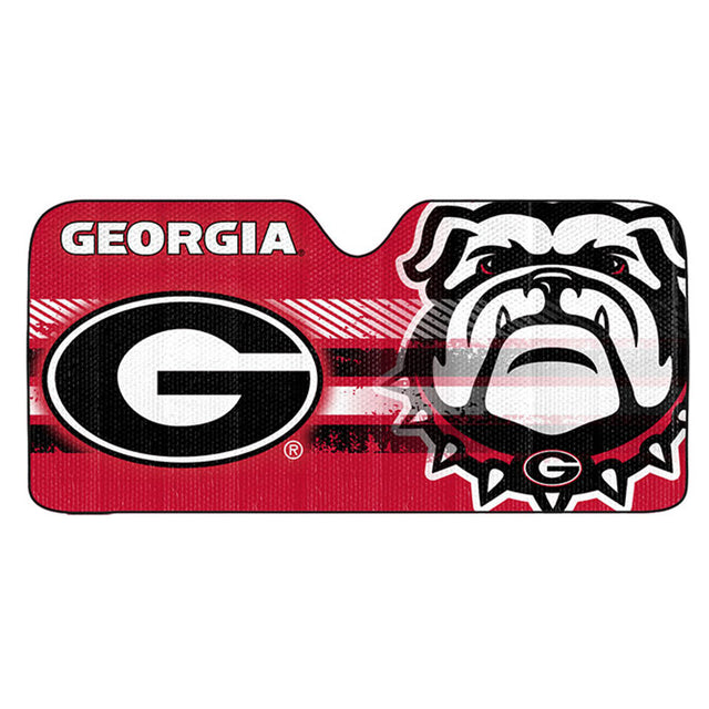 Georgia Bulldogs Auto Sun Shade 59x27