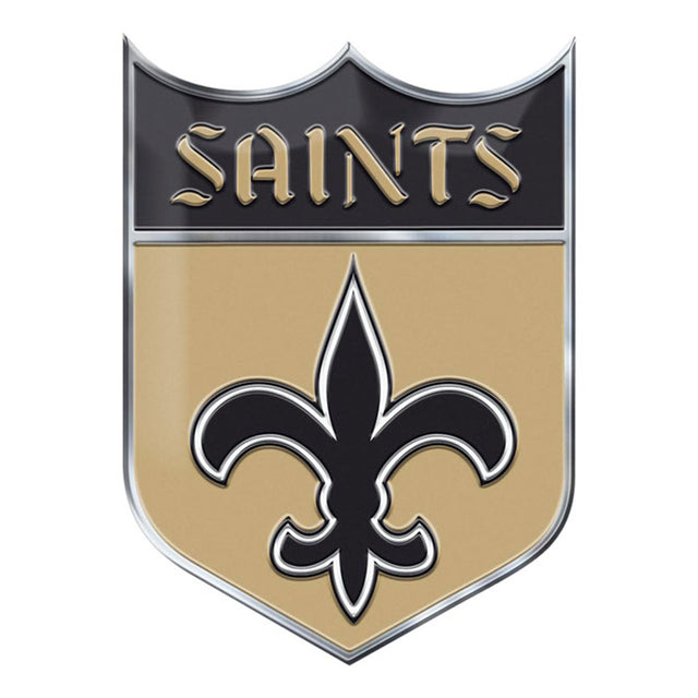 Logotipo alternativo de color del emblema del automóvil de los New Orleans Saints