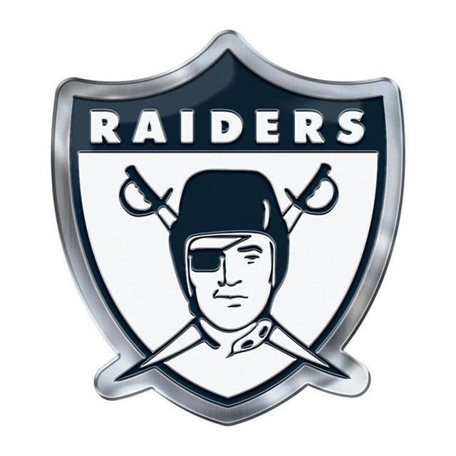 Logotipo alternativo de color para el emblema de automóvil de Las Vegas Raiders