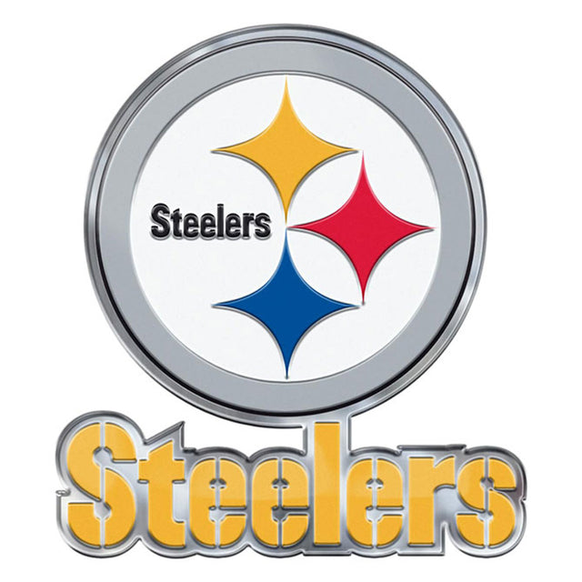 Logotipo alternativo de color del emblema del automóvil de los Pittsburgh Steelers