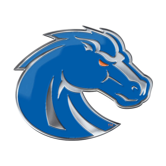 Logotipo alternativo de color del emblema del automóvil de los Boise State Broncos