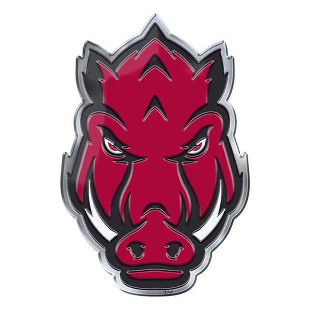 Logotipo alternativo de color del emblema del automóvil de Arkansas Razorbacks