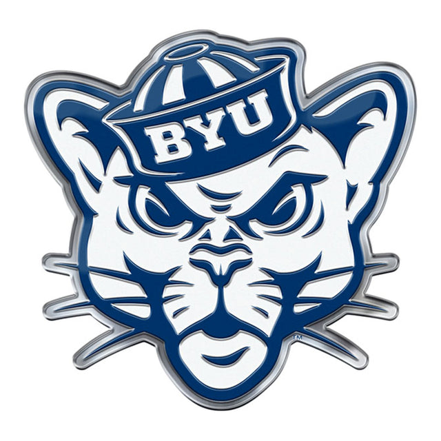 Logotipo alternativo de color del emblema del automóvil de BYU Cougars