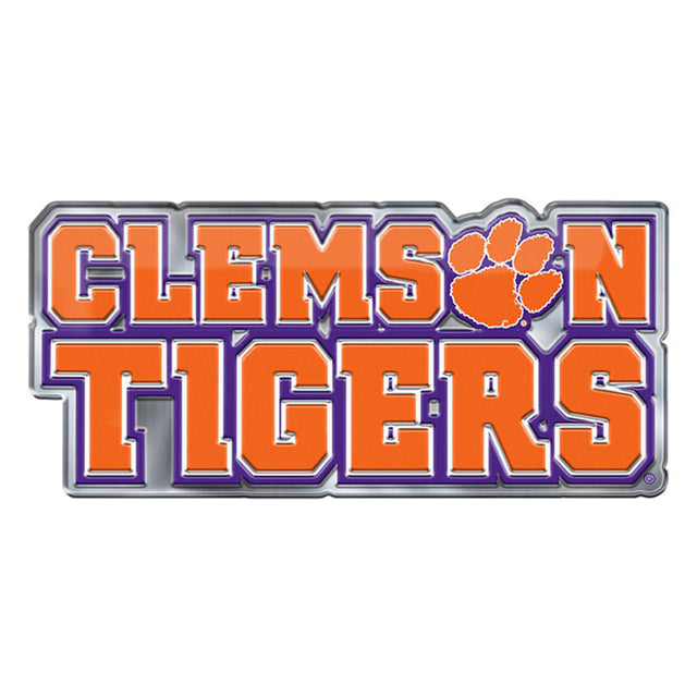 Logotipo alternativo de color del emblema del automóvil de Clemson Tigers