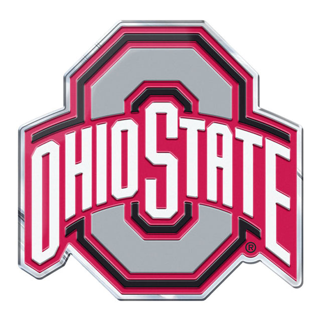 Logotipo alternativo de color del emblema del automóvil de Ohio State Buckeyes