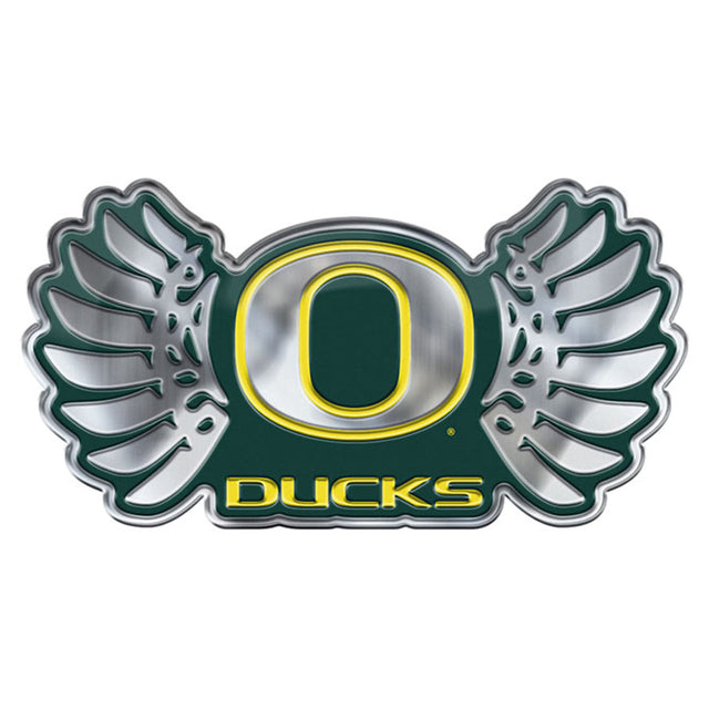 Logotipo alternativo de color del emblema del automóvil de Oregon Ducks