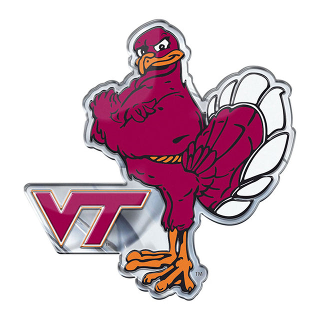 Logotipo alternativo de color del emblema del automóvil de Virginia Tech Hokies