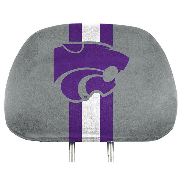 Fundas para reposacabezas de Kansas State Wildcats con estampado completo