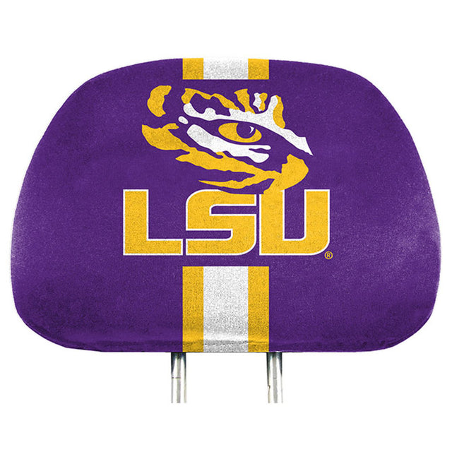 Fundas para reposacabezas de LSU Tigers con estampado completo